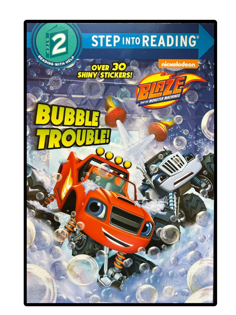 Nickelodeon Blaze & The Monster Machines Bubble Trouble! Step Into Reading Level